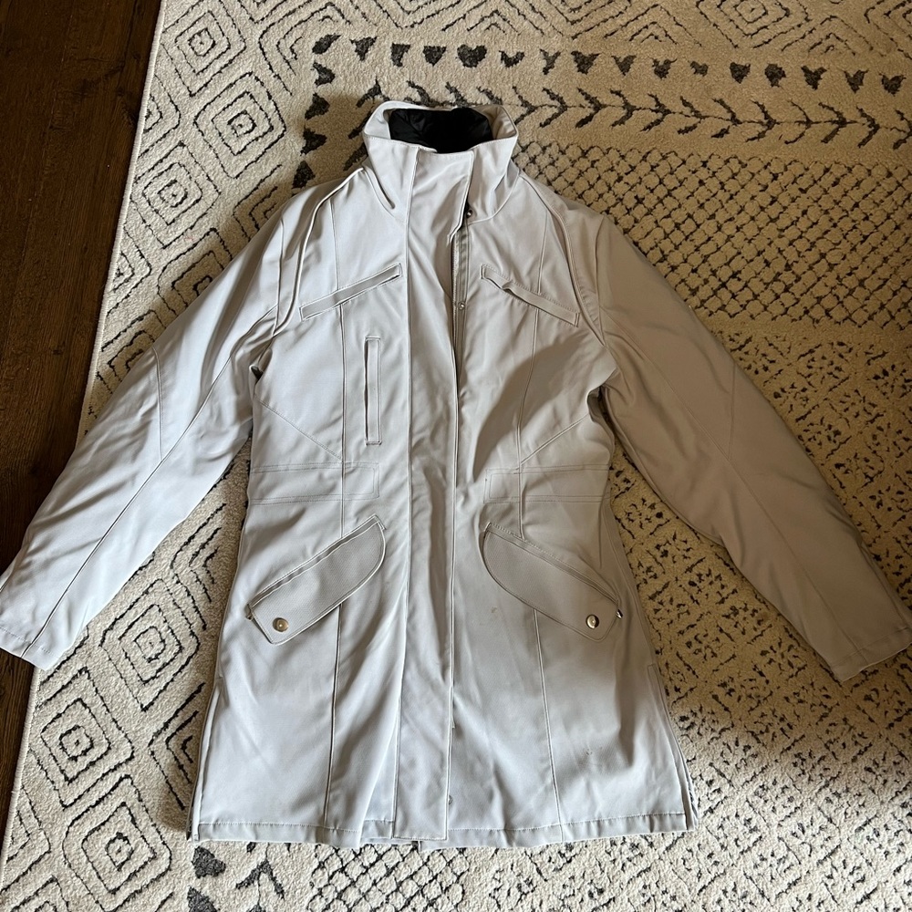 Metro&Co Light Grey/Silver Women’s Coat